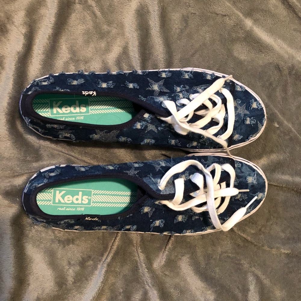 SOLDWomen’s Blue Keds Shoes - Size: 11 - Like New